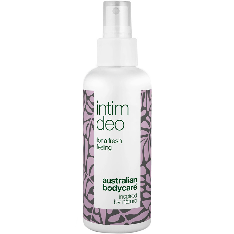 Intim Deo mod uønsket lugt â Intim deodorant modvirker lugt fra underliv og irritation i intimområdet - Tea Tree Oil / 1 stk.