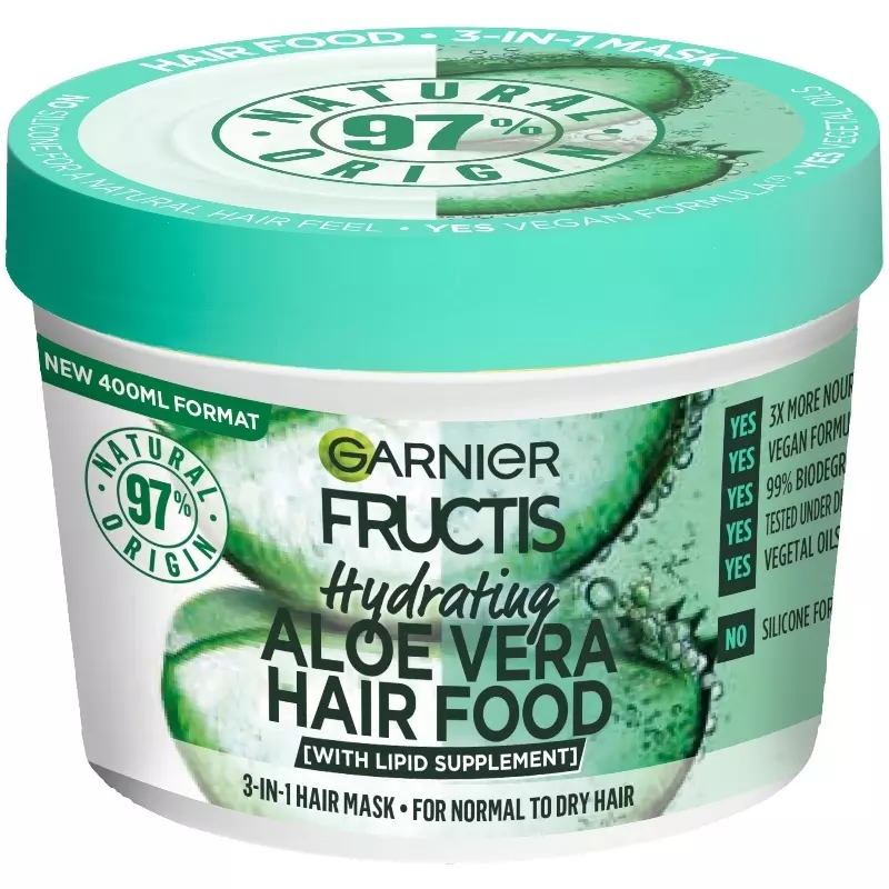 Garnier Fructis Hair Food Aloe Vera Mask 400 ml thumbnail