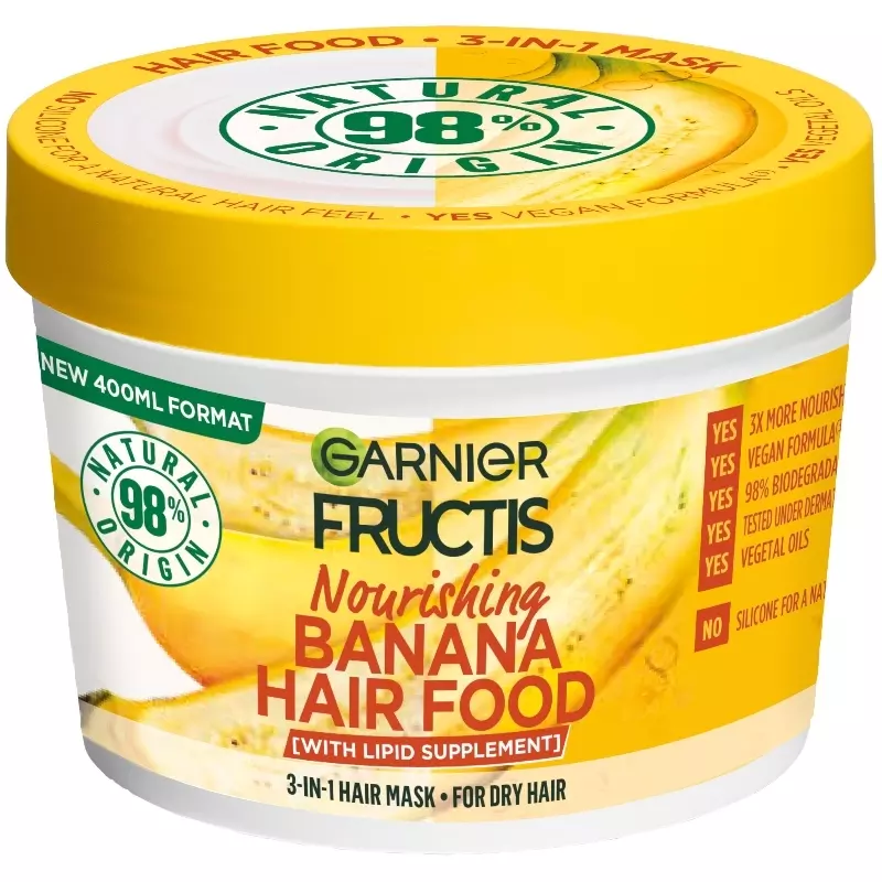 Garnier Fructis Hair Food Banana Mask 400 ml thumbnail
