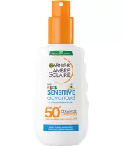 SPF50+ Spray 270 Advanced Solaire Sensitive ml Garnier Kids Ambre -