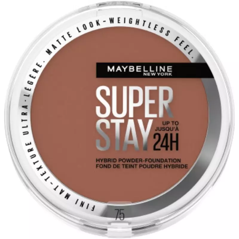 Maybelline New York Superstay 24H Hybrid Powder Foundation 9 gr. - 75