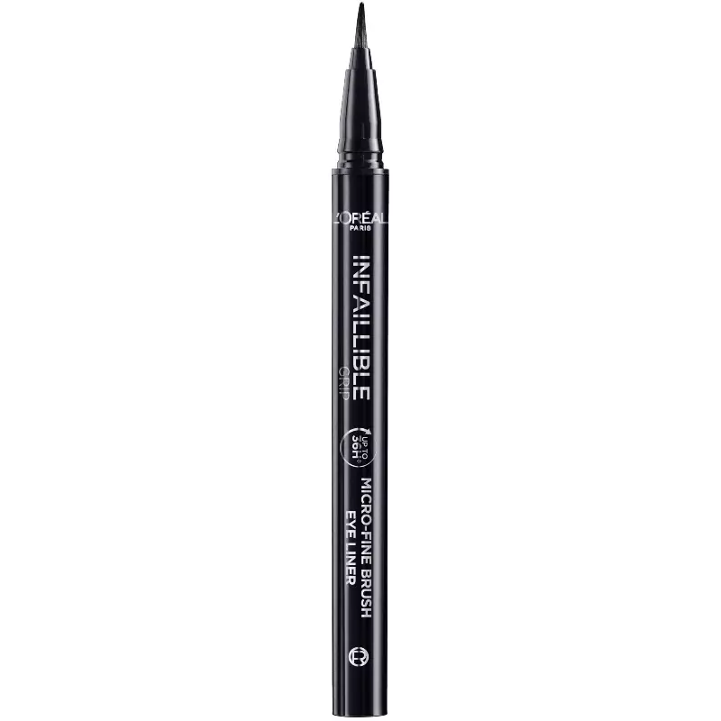 L'Oreal Paris Cosmetics Infaillible Grip 36H Micro-Fine Eyeliner 4,4 gr. - 01 Obsidian Black thumbnail