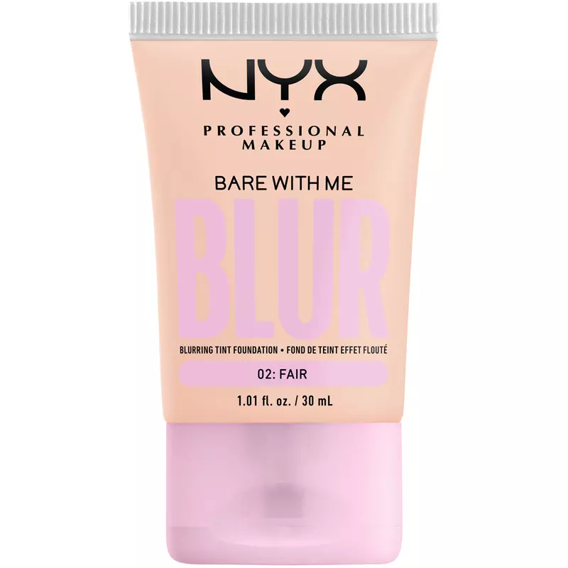NYX Prof. Makeup Bare With Me Blur Tint Foundation 30 ml - 02 Fair thumbnail