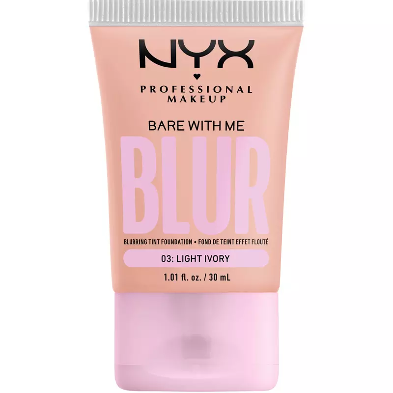 NYX Prof. Makeup Bare With Me Blur Tint Foundation 30 ml - 03 Light Ivory thumbnail