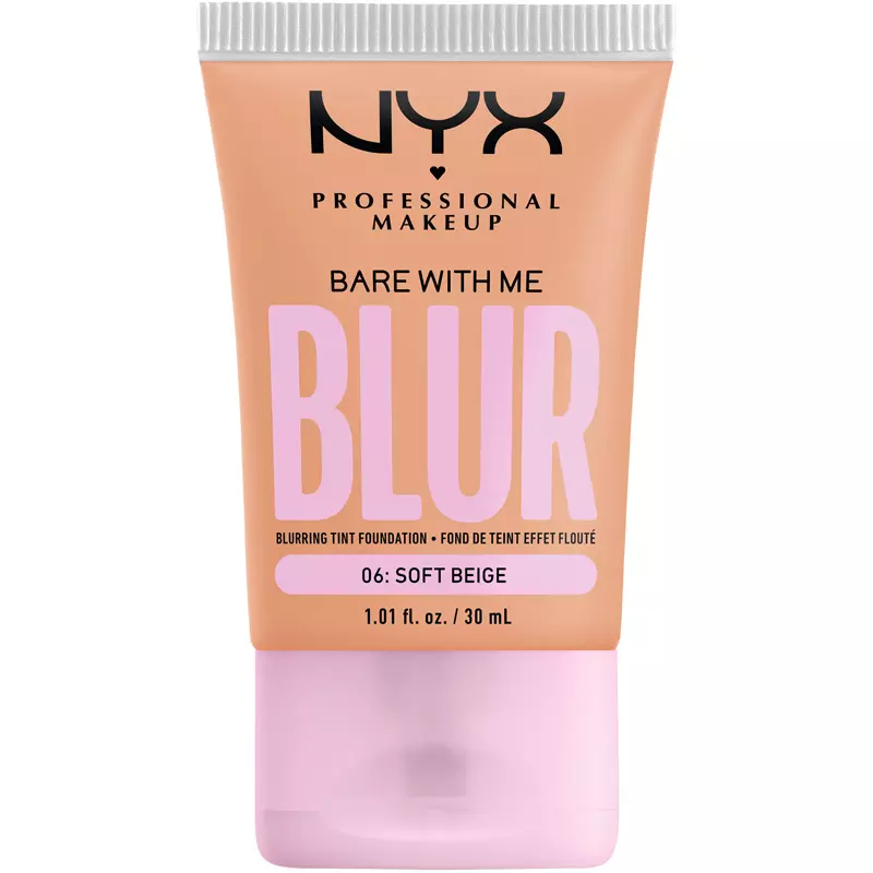 NYX Prof. Makeup Bare With Me Blur Tint Foundation 30 ml - 06 Soft Beige thumbnail