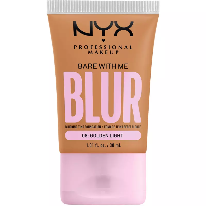 NYX Prof. Makeup Bare With Me Blur Tint Foundation 30 ml - 08 Golden Light thumbnail