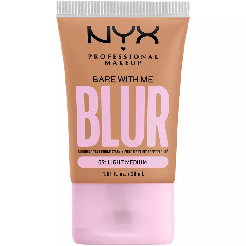 NYX Prof. Makeup Bare With Me Blur Tint Foundation 30 ml - 09 Light Medium thumbnail
