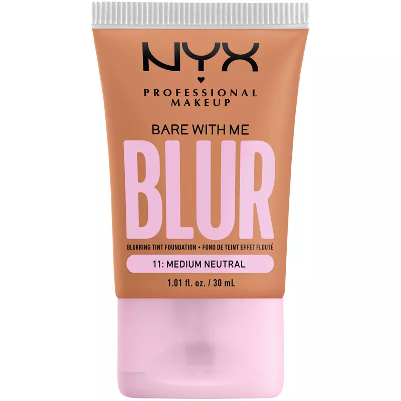 NYX Prof. Makeup Bare With Me Blur Tint Foundation 30 ml - 11 Medium Neutral thumbnail