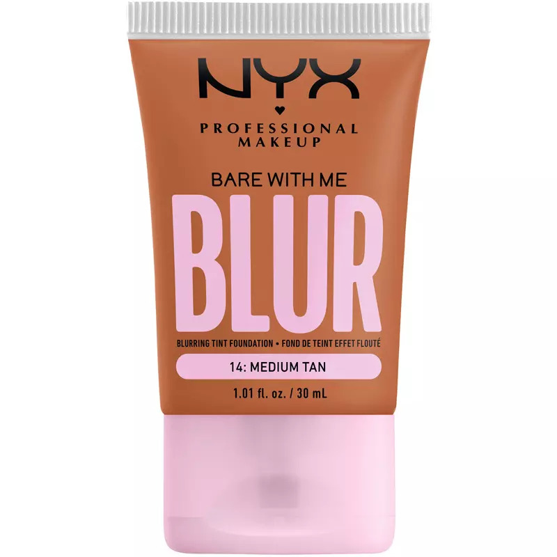 NYX Professional Makeup Bare With Me Blur Tint Foundation 14 Medium Tan - 30 ml