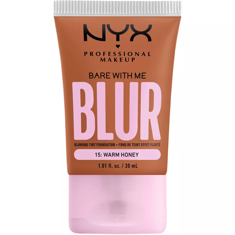 NYX Professional Makeup Bare With Me Blur Tint Foundation 30 ml - 15 Warm Honey