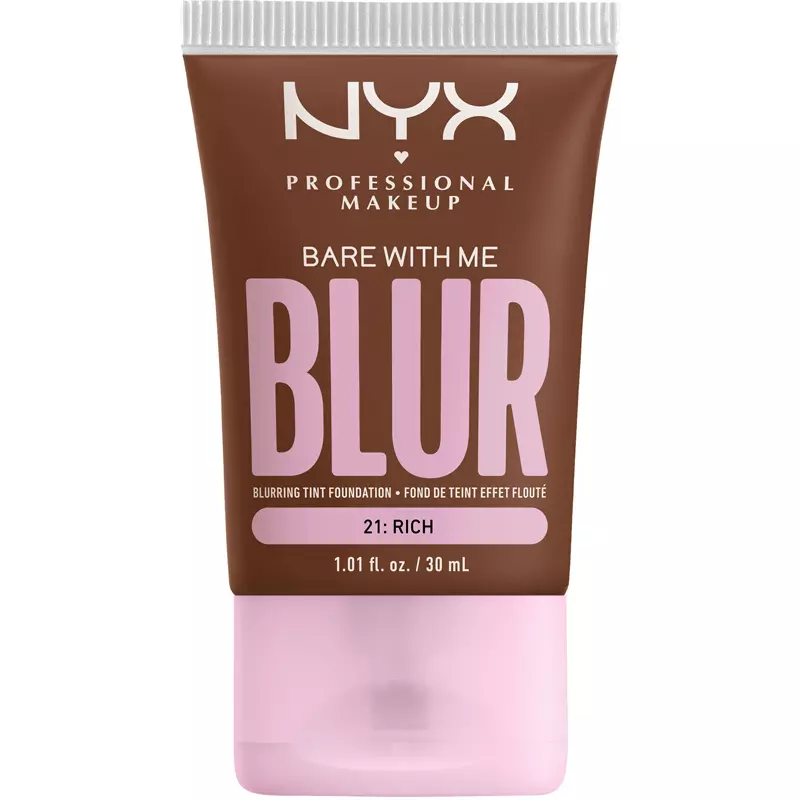 NYX Prof. Makeup Bare With Me Blur Tint Foundation 30 ml - 21 Rich thumbnail