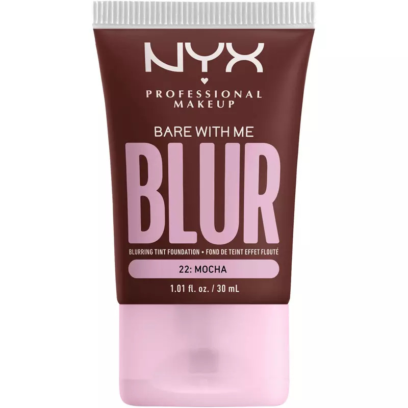 NYX Professional Makeup Bare With Me Blur Tint Foundation 30 ml - 22 Mocha