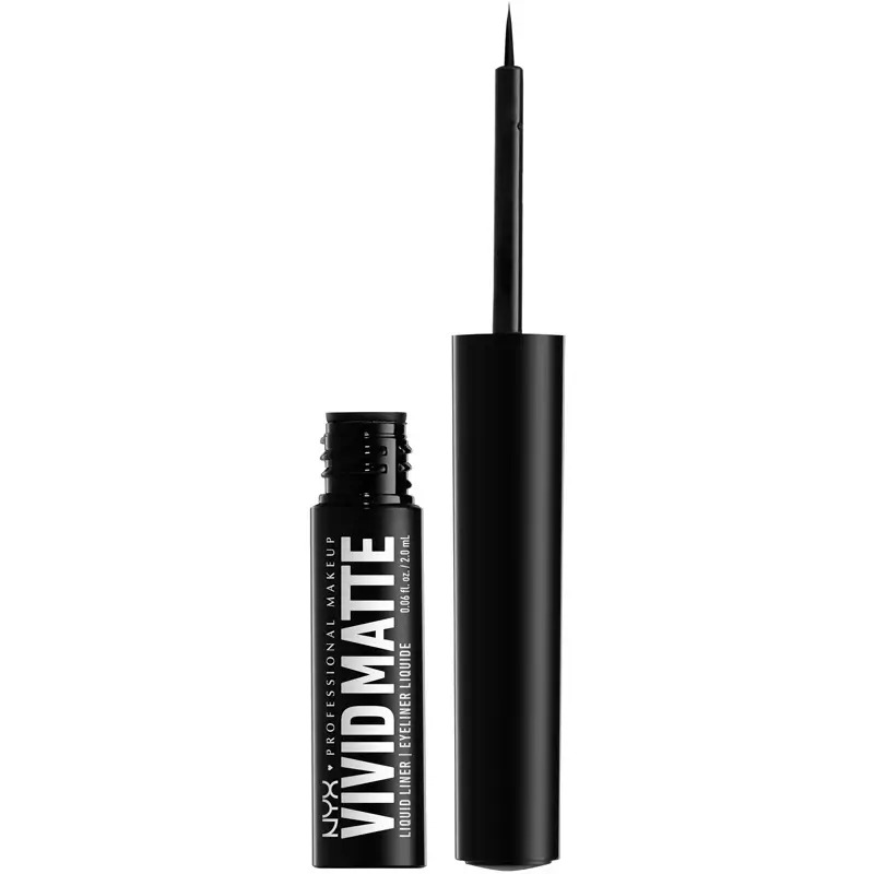 NYX Professional Makeup Vivid Matte Liquid Eyeliner 2 ml - 01 Black