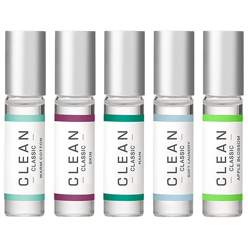 Clean Perfume Clean Classic Rollerball Layering Set 5 x 5 ml (Limited Edition)