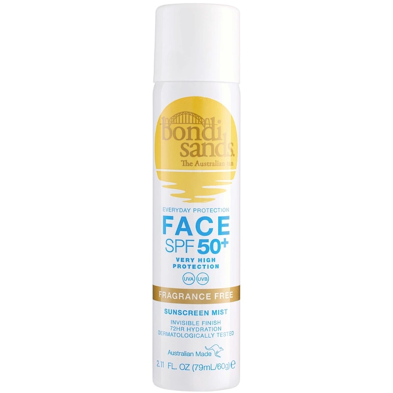 Billede af Bondi Sands Fragrance Free Face Mist SPF 50+ - 79 ml