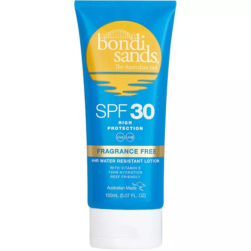 Billede af Bondi Sands Fragrance Free Sunscreeen Lotion SPF 30+ - 150 ml