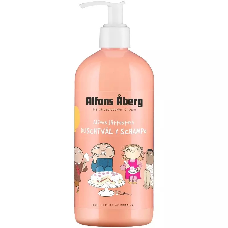 Alfons Åberg Alfons giant shower soap & shampoo 500 ml