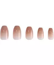 DUFFBEAUTY Reusable Press-On Manicure Nails - Nude Ombre