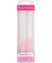 Brushworks Glass File Duo