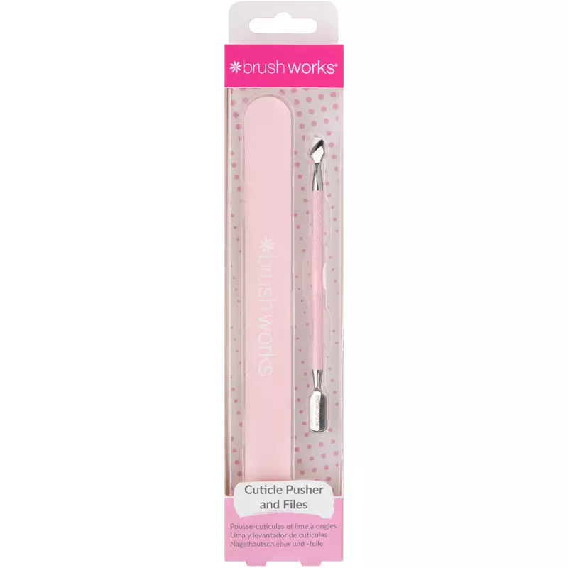 Brushworks Cuticle Pusher And Files