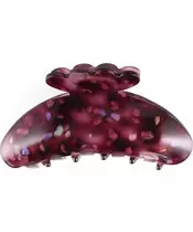 By Stær ASTA Hair Clip Medium - Purple/ Rose Mix