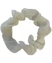 By Stær KATE Scrunchie - Chiffon Off White