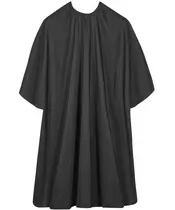 Hairdressing Cape With Hook - Black