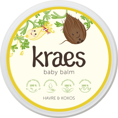 KRAES Baby Balm Oat & Coconut 300 ml