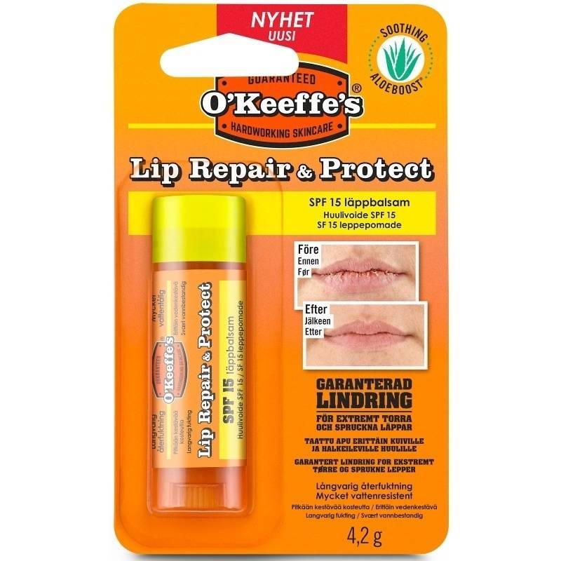 O'Keeffe's Lip Repair & Protect SPF 15 - 4,2 gr. thumbnail