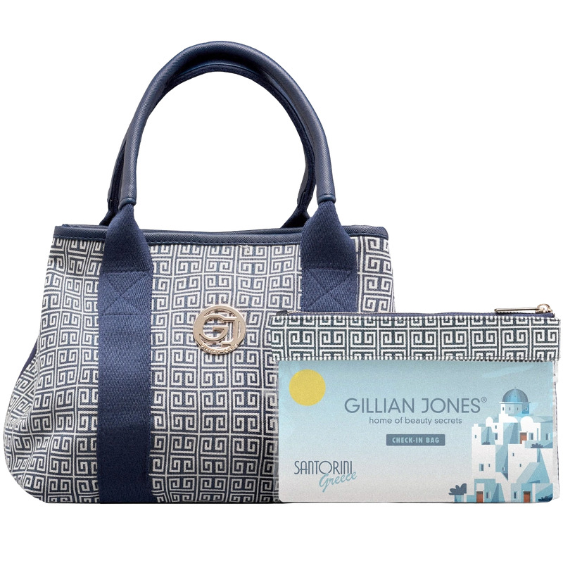 Gillian Jones Mary Bag - Santorini Print 10020-13