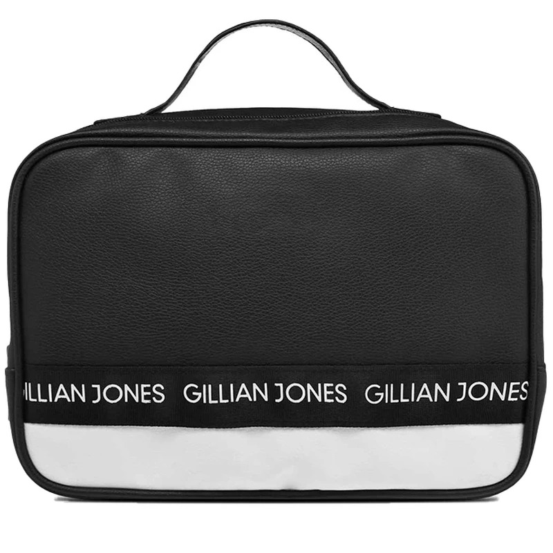 Gillian Jones Traincase - Black/White 10007-091 thumbnail