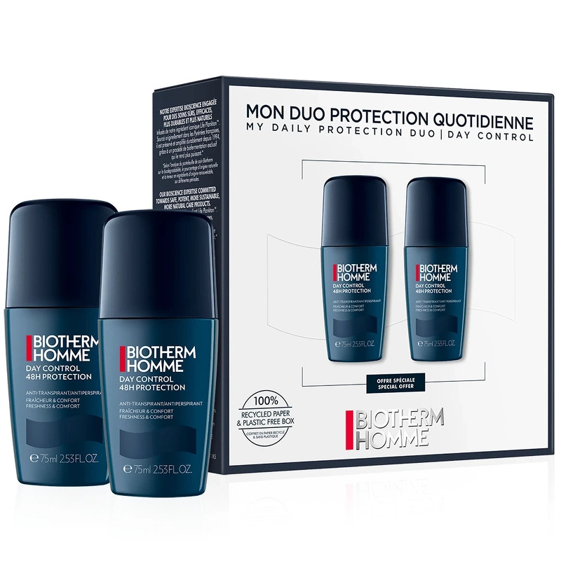 Biotherm Homme 48H Day Control Deo Roll-On Duo Set (Limited Edition) thumbnail