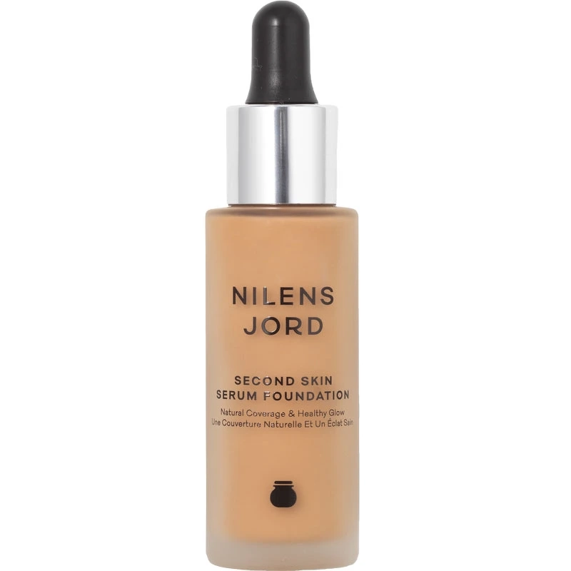 Nilens Jord Second Skin Serum Foundation 28 ml - No. 555 Chai