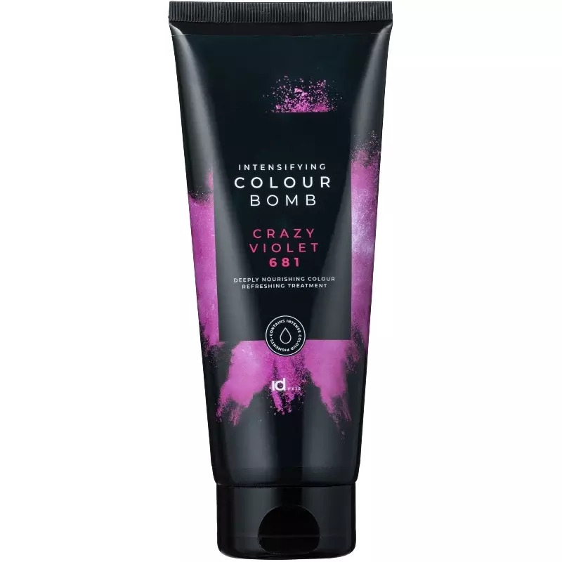 Id Hair Colour Bomb Crazy Violet 681 - 200 ml