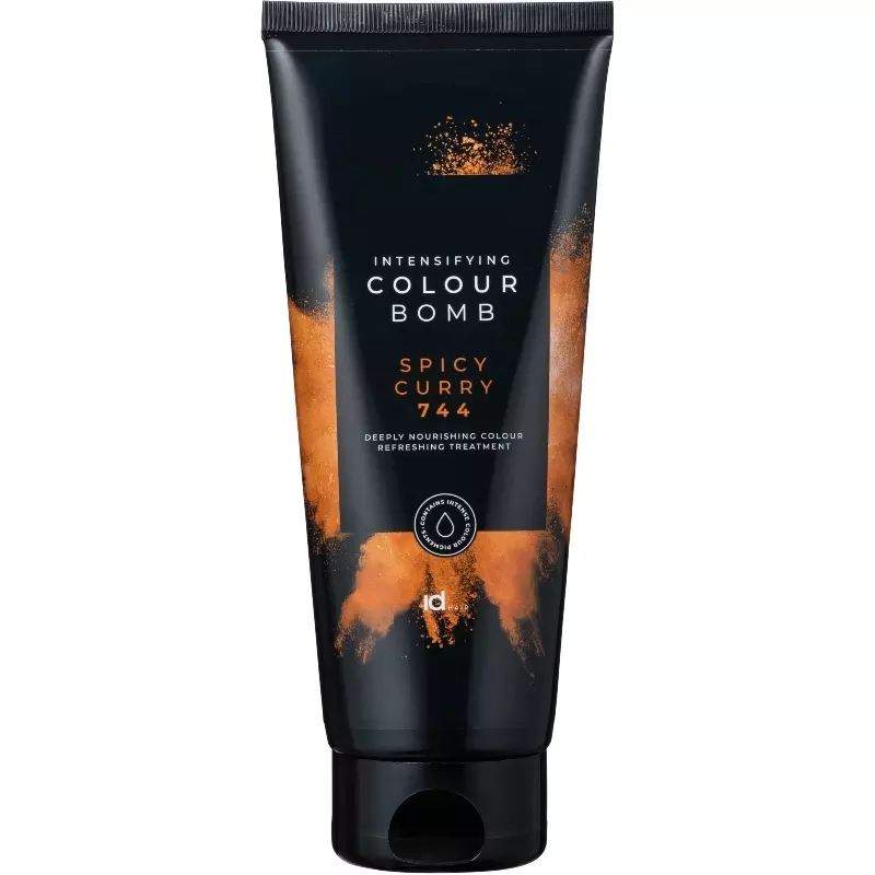 Billede af IDHair Colour Bomb 200 ml - 744 Spicy Curry