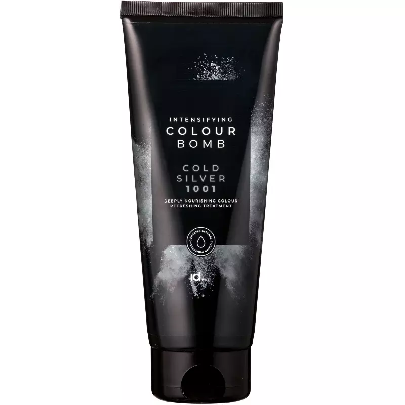 IDHair Colour Bomb 200 ml - 1001 Cold Silver
