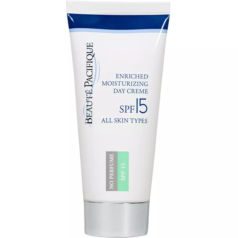 Beauté Pacifique Moisturizing Daycreme Spf 15 No Perfume All Skintypes Tube 50ml