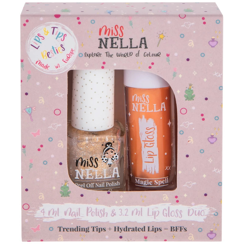 Miss Nella Lip Gloss & Neglelak - Magic Spell