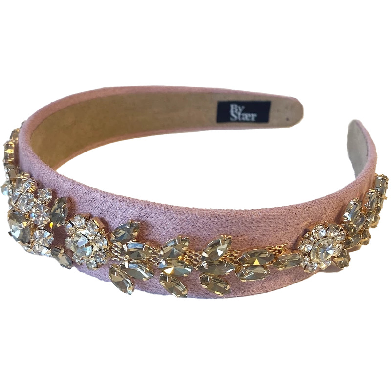 By Stær VITA Hairband - Rose With Stone