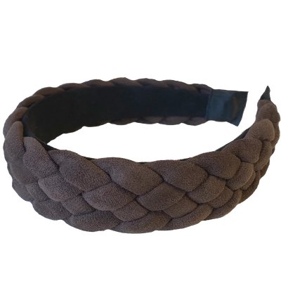 By Stær VIGGA Crepe Hairband - Brown