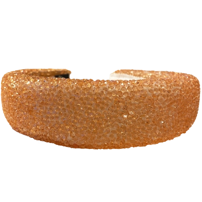 By Stær LIN Hairband - Glitter Peach