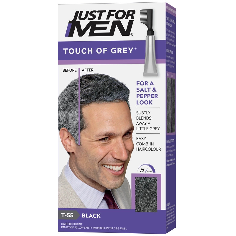 Just For Men Touch of Grey Hårfarve Black (1 stk)