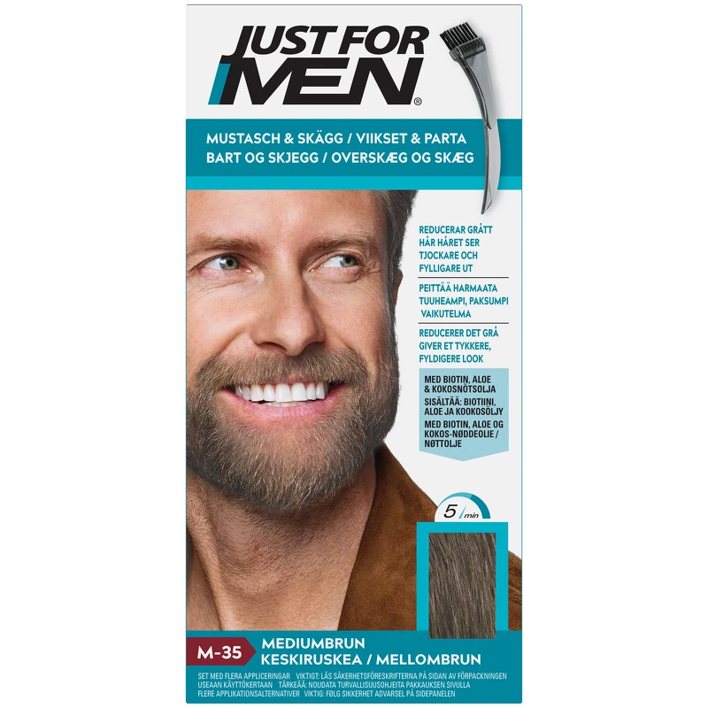 Just For Men Beard Colour - Medium Brown thumbnail