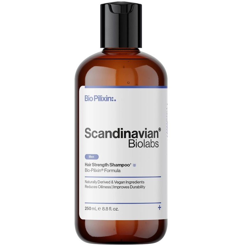 Scandinavian Biolabs Hair Strength Shampoo+ Men 250 ml thumbnail