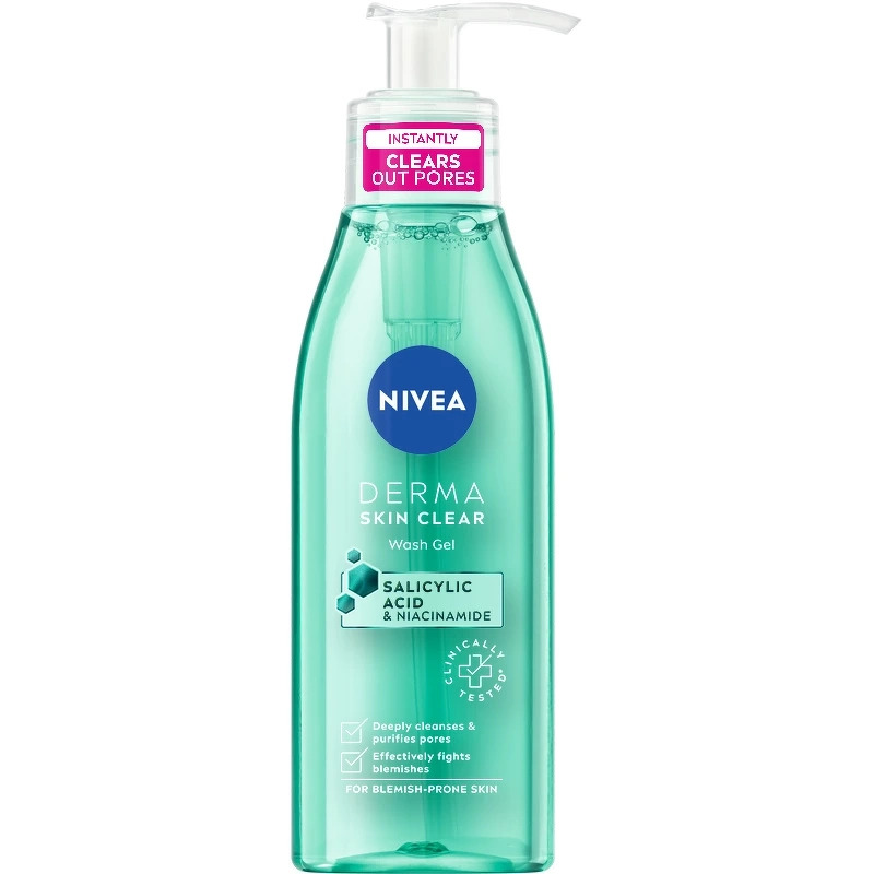 Nivea DERMA Skin Clear Wash Gel 150 ml thumbnail