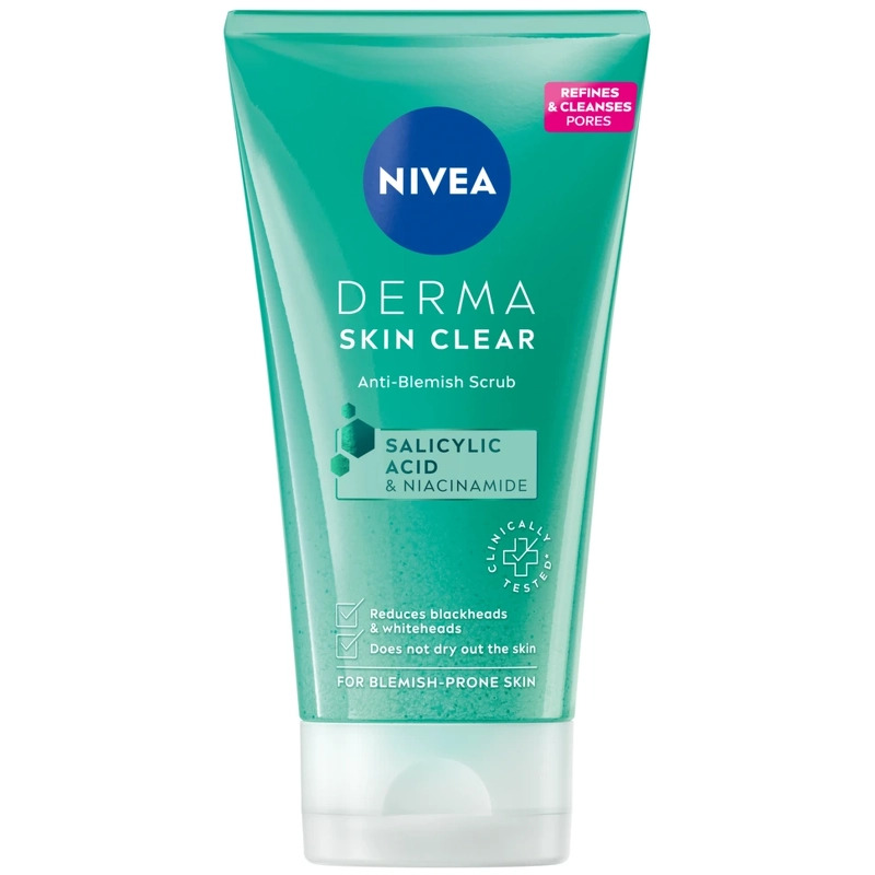 Nivea DERMA Skin Clear Anti-Blemish Scrub 150 ml thumbnail