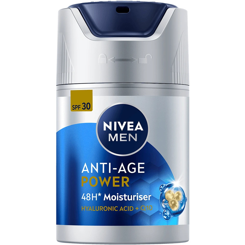 Nivea Men Anti-Age Power 48H Moisturing Cream SPF 30 - 50 ml