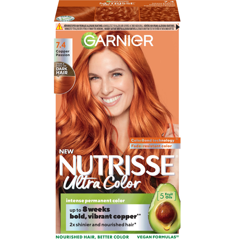 Garnier Nutrisse Ultra Color - 7.4 Copper Passion