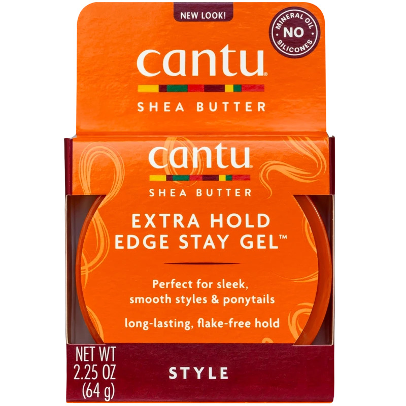 Cantu Shea Butter for Natural Hair Extra Hold Edge Stay Gel 64 gr thumbnail
