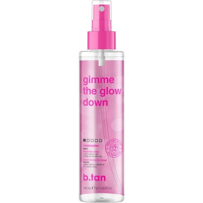b.tan Gimme The Glow Down Rosewater Facial Tan Mist 190 ml